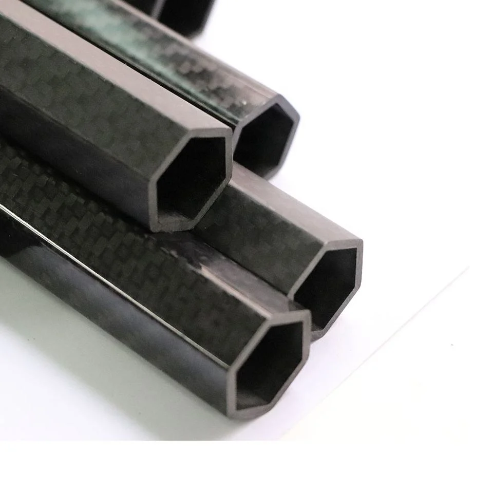 Pultrusion 3K Twill Matte Glossy Light Weight 10mm Square Carbon Fiber Tubing