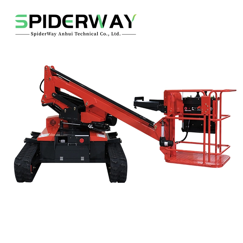 Premium AC Motor Hydraulic Orchard Fruits Harvest Picker Boom Lift Spi-100K