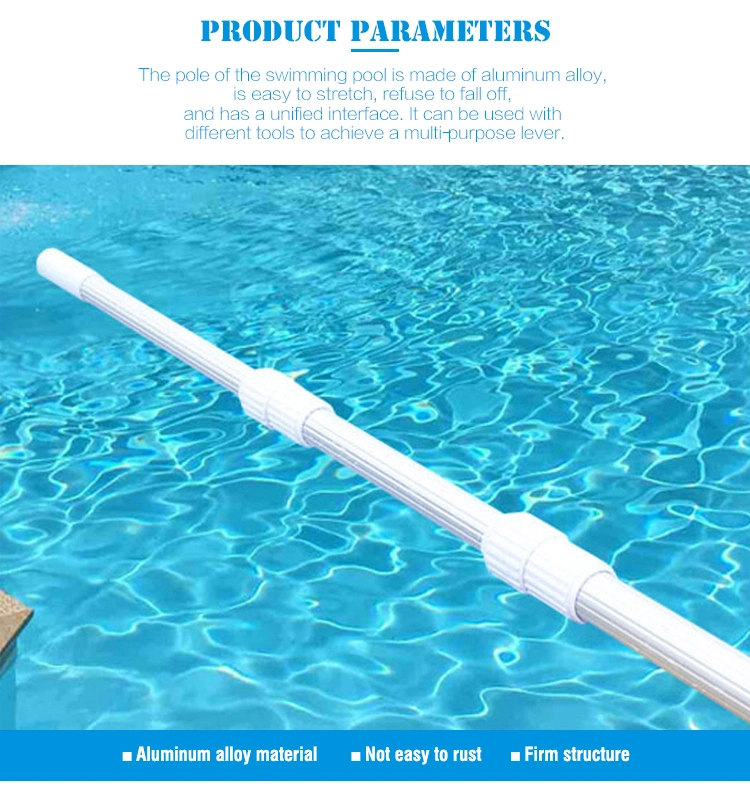 Aluminum Swimming Pool Telescopic Pole