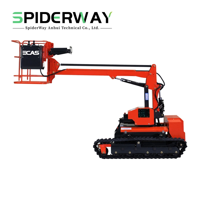 Premium AC Motor Hydraulic Orchard Fruits Harvest Picker Boom Lift Spi-100K