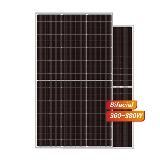 Panneau solaire potovoltaïque avec ensemble complet 360-380W Kit de cellules de panneaux solaires Batteries de jeu pour installations publiques