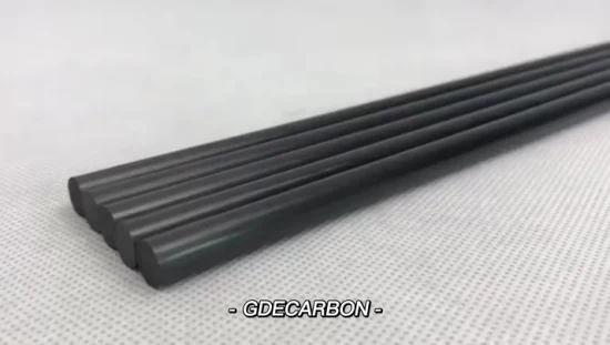 Tube de fibre de carbone de fabricant professionnel durable résistant à la corrosion de haute résistance d'usine de la Chine