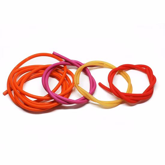 Tube en caoutchouc de plongée de chasse sous-marine coloré de 3mm*16mm 100% de latex pour l'arbalète