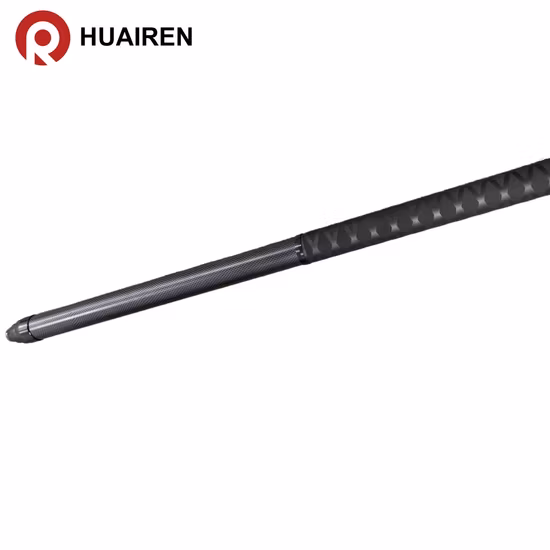 Tube d'extension en fibre de carbone sergé 6m, 8.5m, 10m 3K, poteau de caméra télescopique en fibre de verre